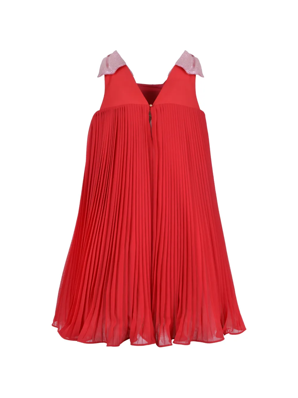 Hucklebones London Geplooide jurk Rood