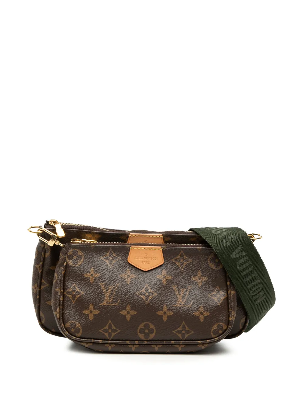 Louis Vuitton Pre-Owned 2019 Monogram Multi Pochette Accessoires satchel - Marrone