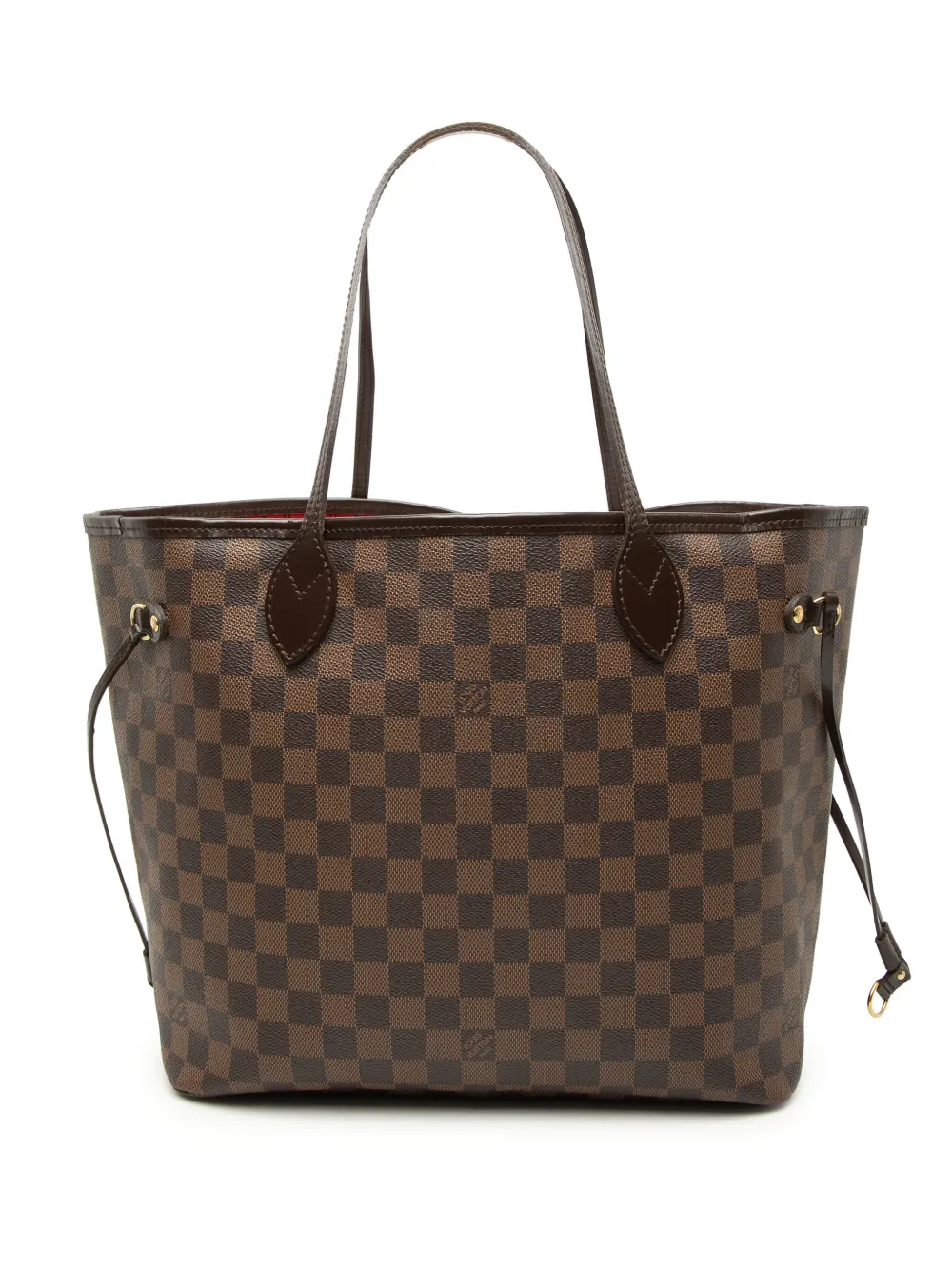 Louis Vuitton Pre-Owned 2008 Damier Ebene Neverfull MM Shopper - Braun