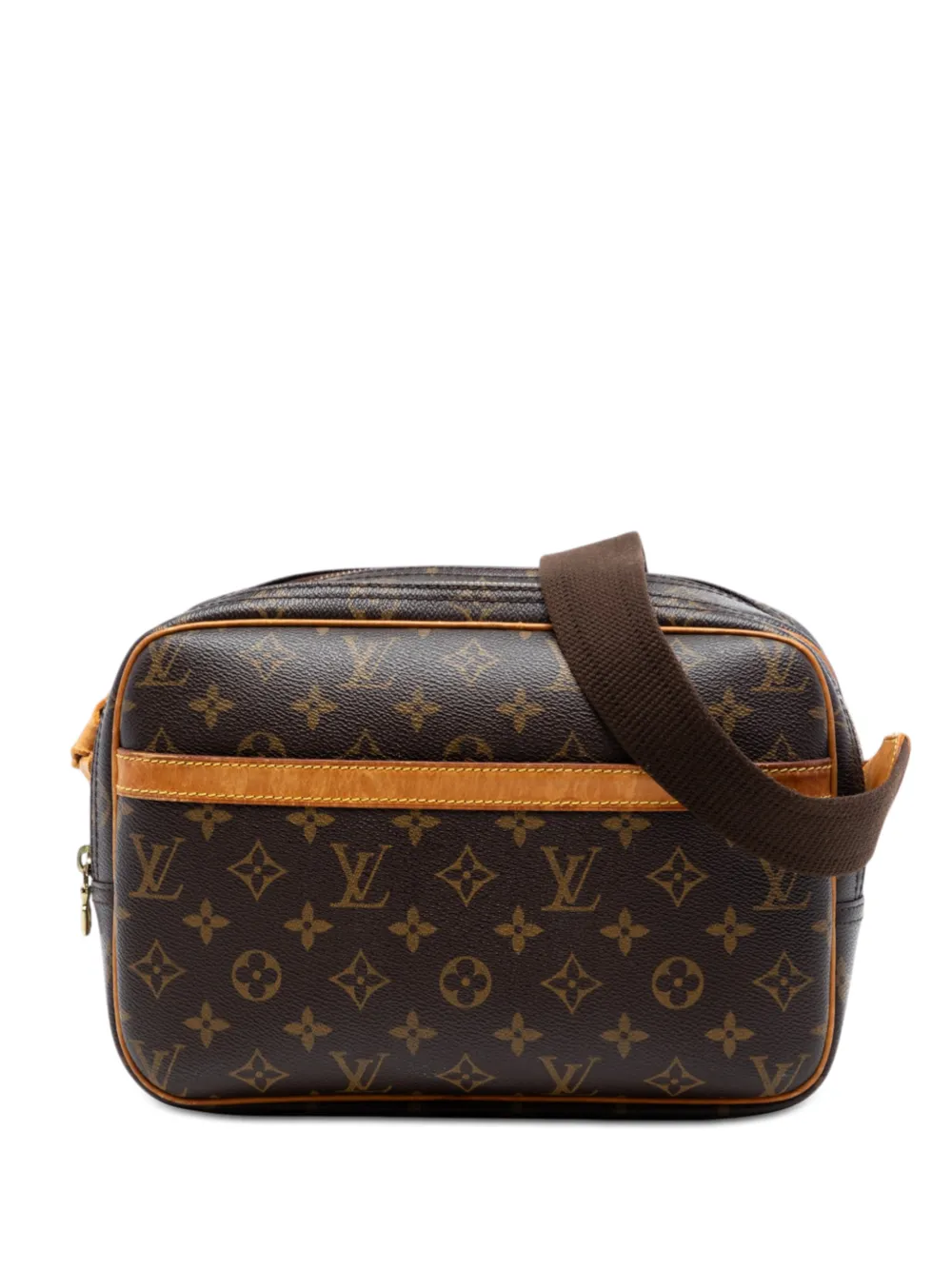 Louis Vuitton Pre-Owned 2003 Monogram Reporter PM crossbody bag - Marrone