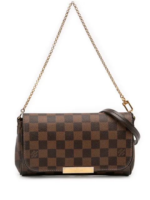 Louis Vuitton Pre-Owned 2014 Damier Ebene Favorite PM satchel