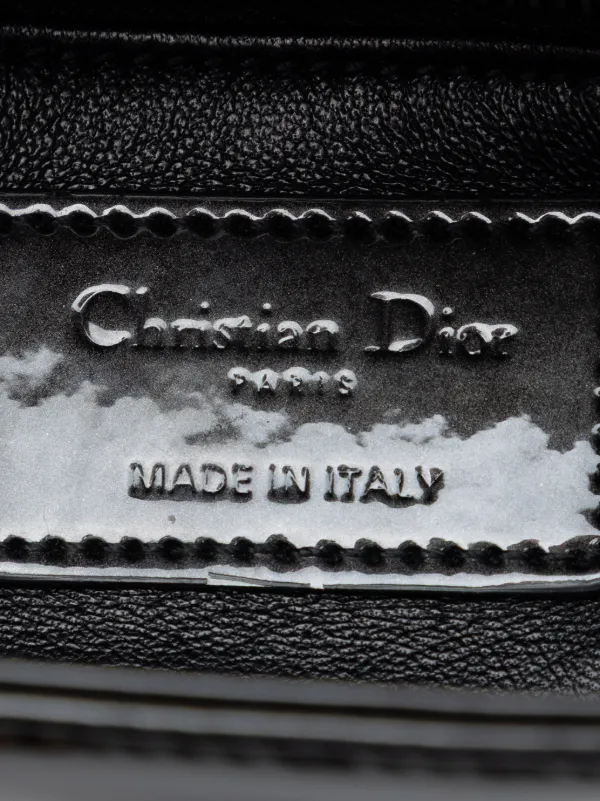 Christian Dior Pre-Owned 2015 ミニ パテント レディディオール