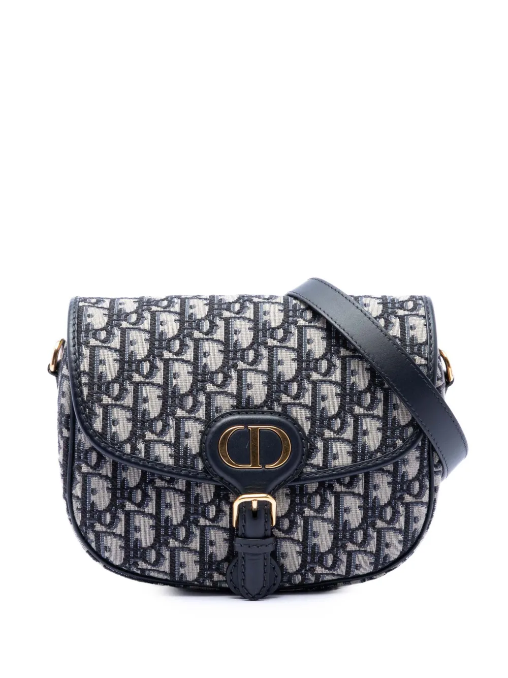 Christian Dior Pre-Owned 2020 Medium Oblique Canvas Bobby crossbody bag - Blu