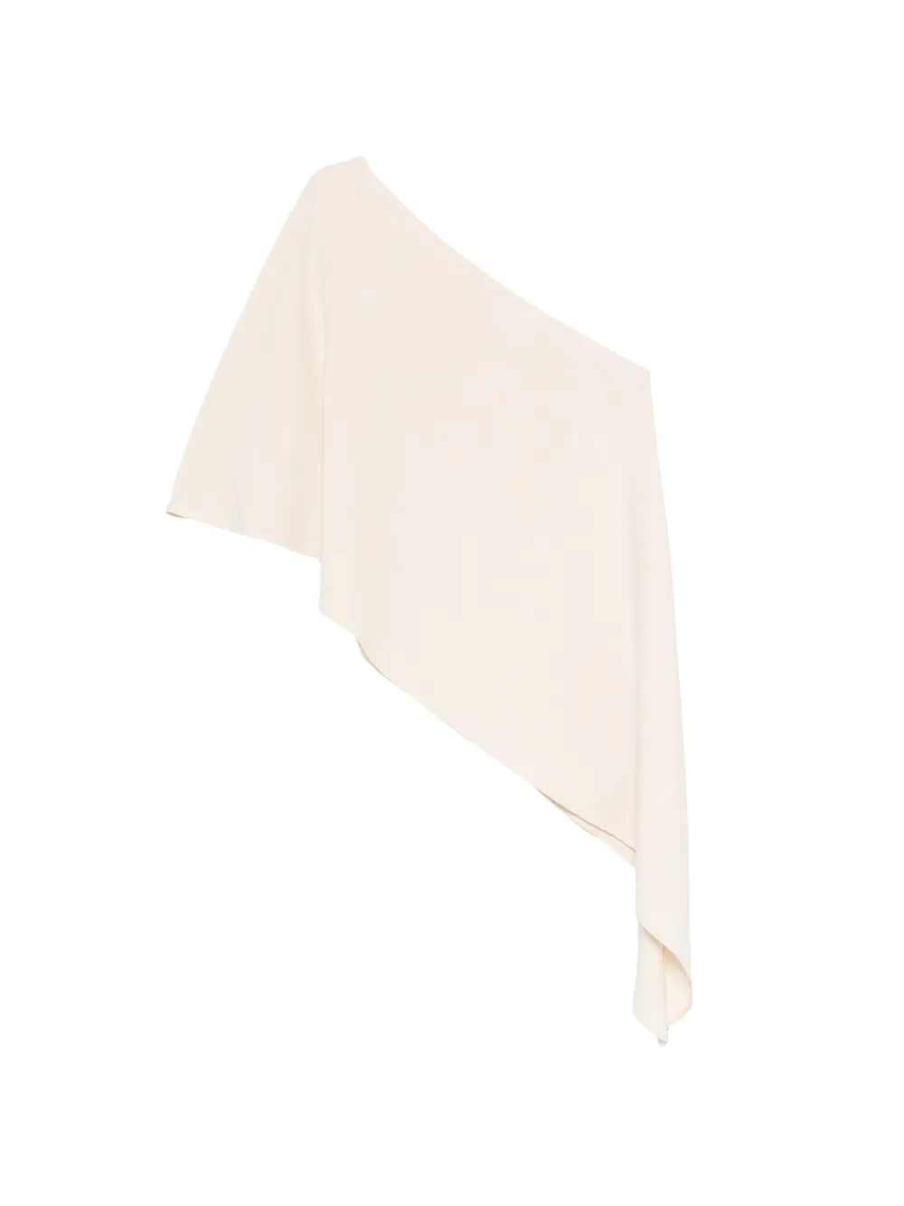 VICOLO one-shoulder asymmetric top - Toni neutri