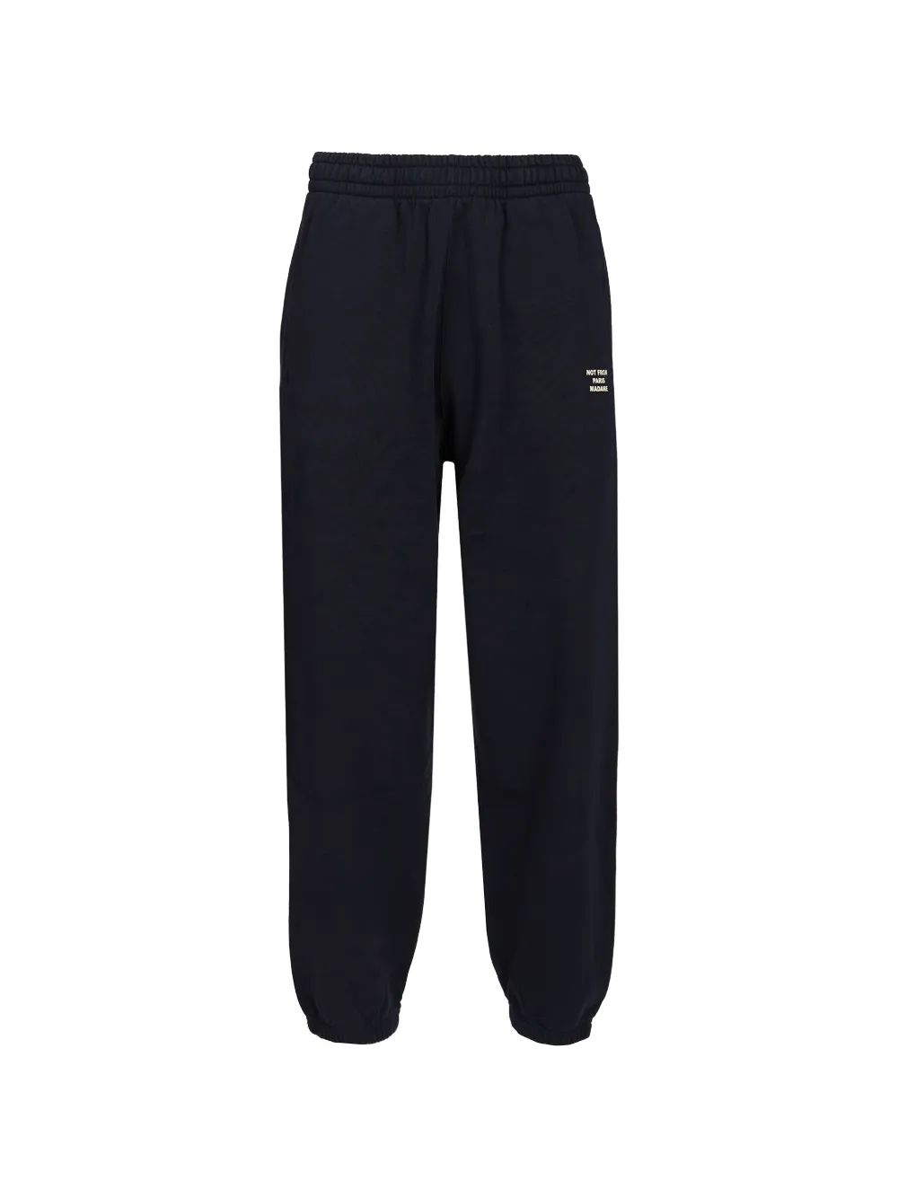 Drôle De Monsieur slogan-print track pants - Blu