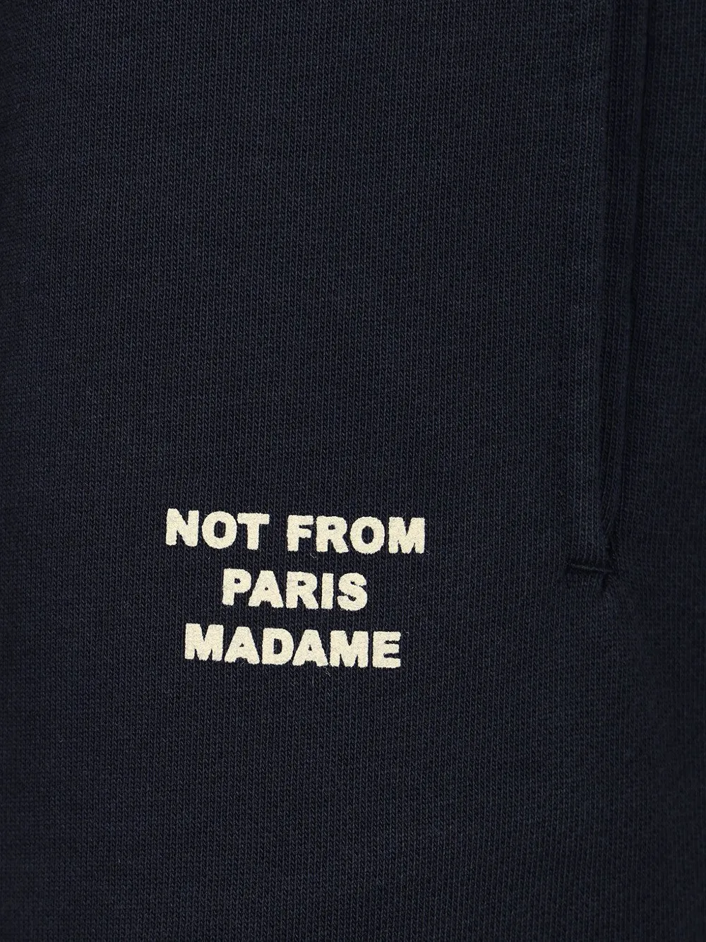 Drôle De Monsieur Trainingsbroek met tekst Blauw