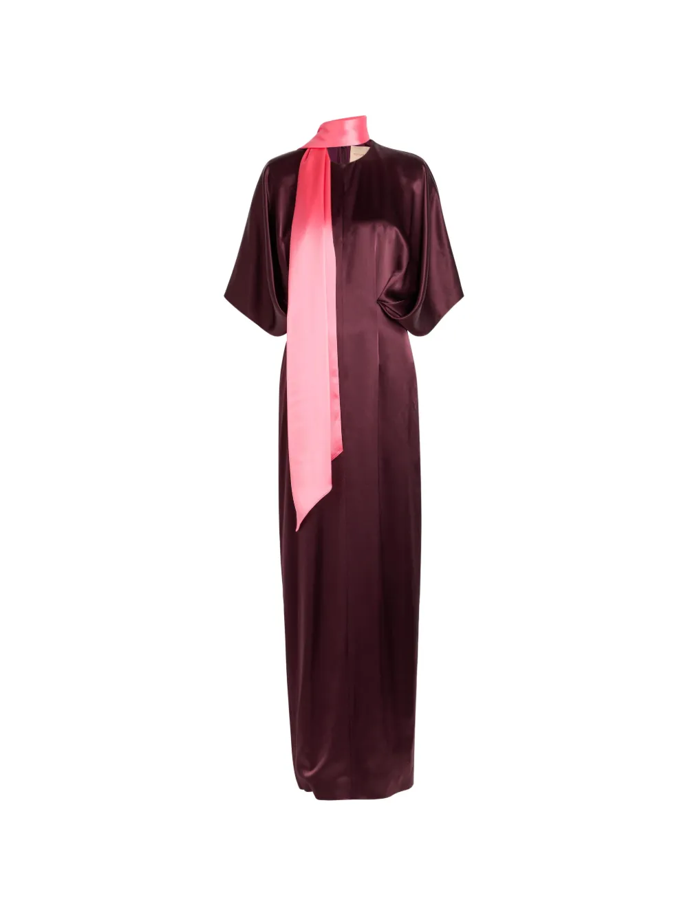 Roksanda Sami scarf-detail maxi dress - Red