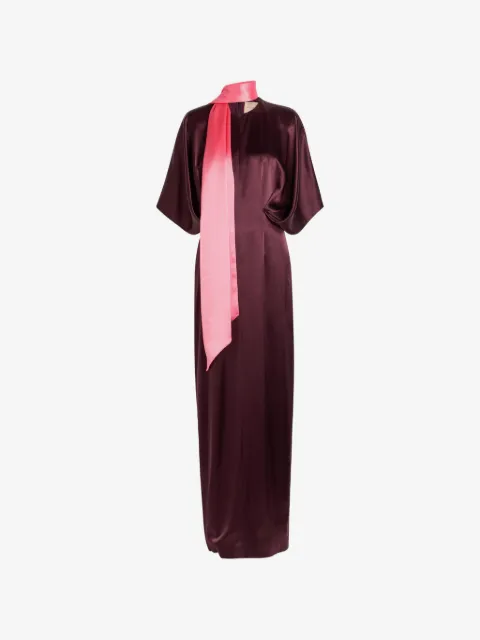 Roksanda Sami scarf-detail maxi dress