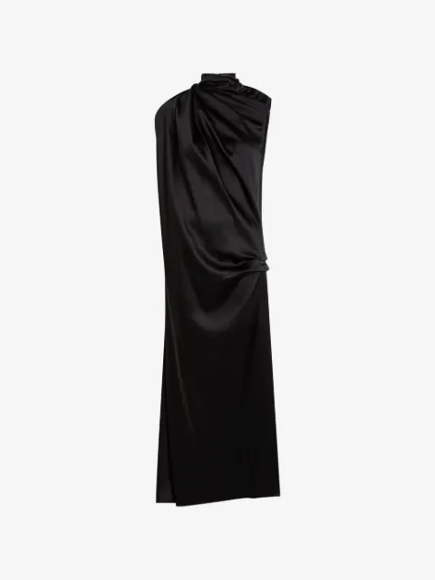 Heirlome Kate draped asymmetric midi dress