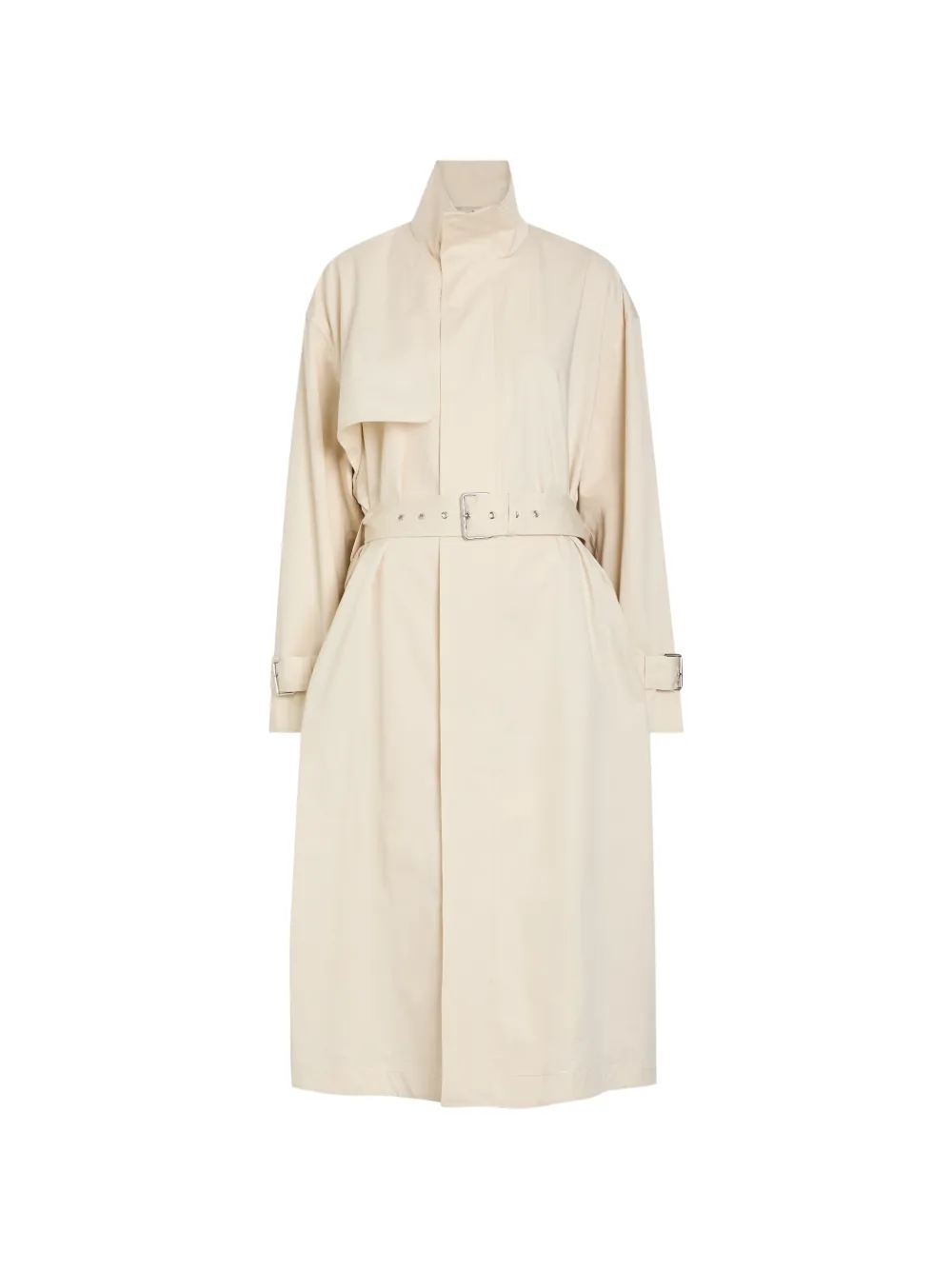 FRAME The Field belted trench coat - Nude