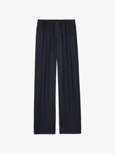 Róhe button-embellishment trousers