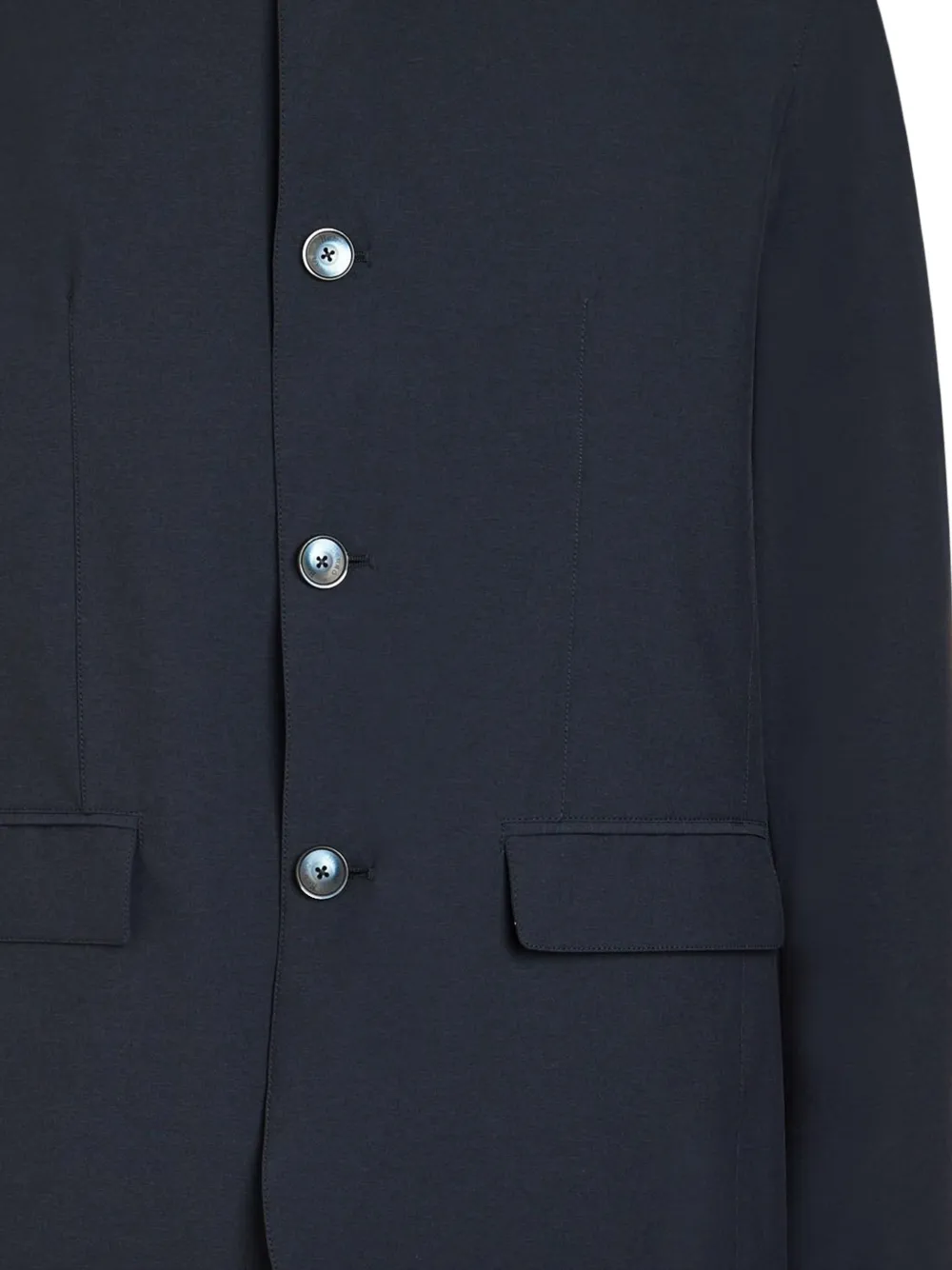 Herno Button-up blazer Blauw