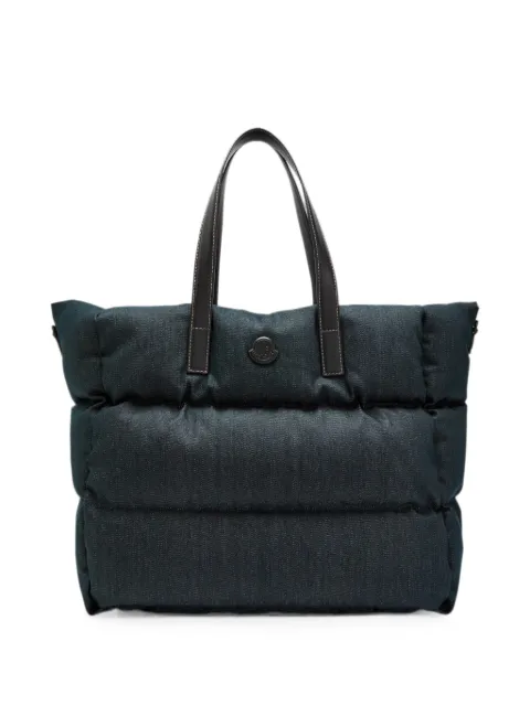Moncler New Caradoc quilted logo-patch tote bag