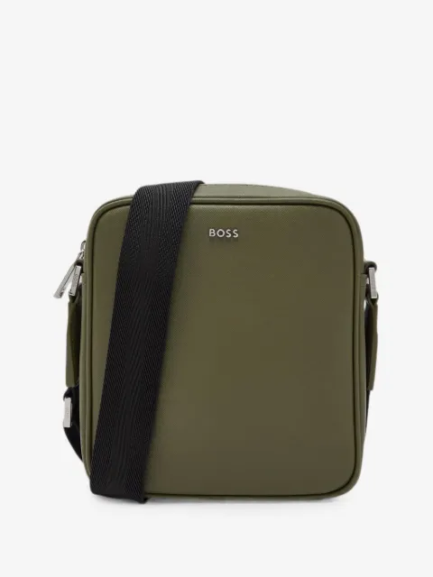 BOSS Northon logo-plaque messenger bag