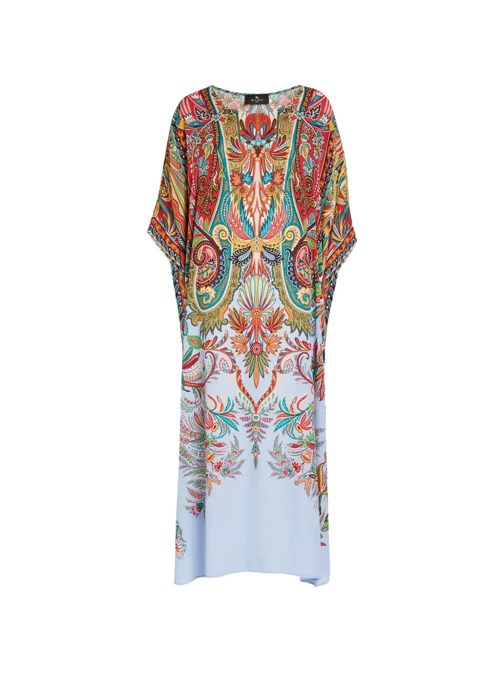 ETRO paisley-print midi beach dress - Blau