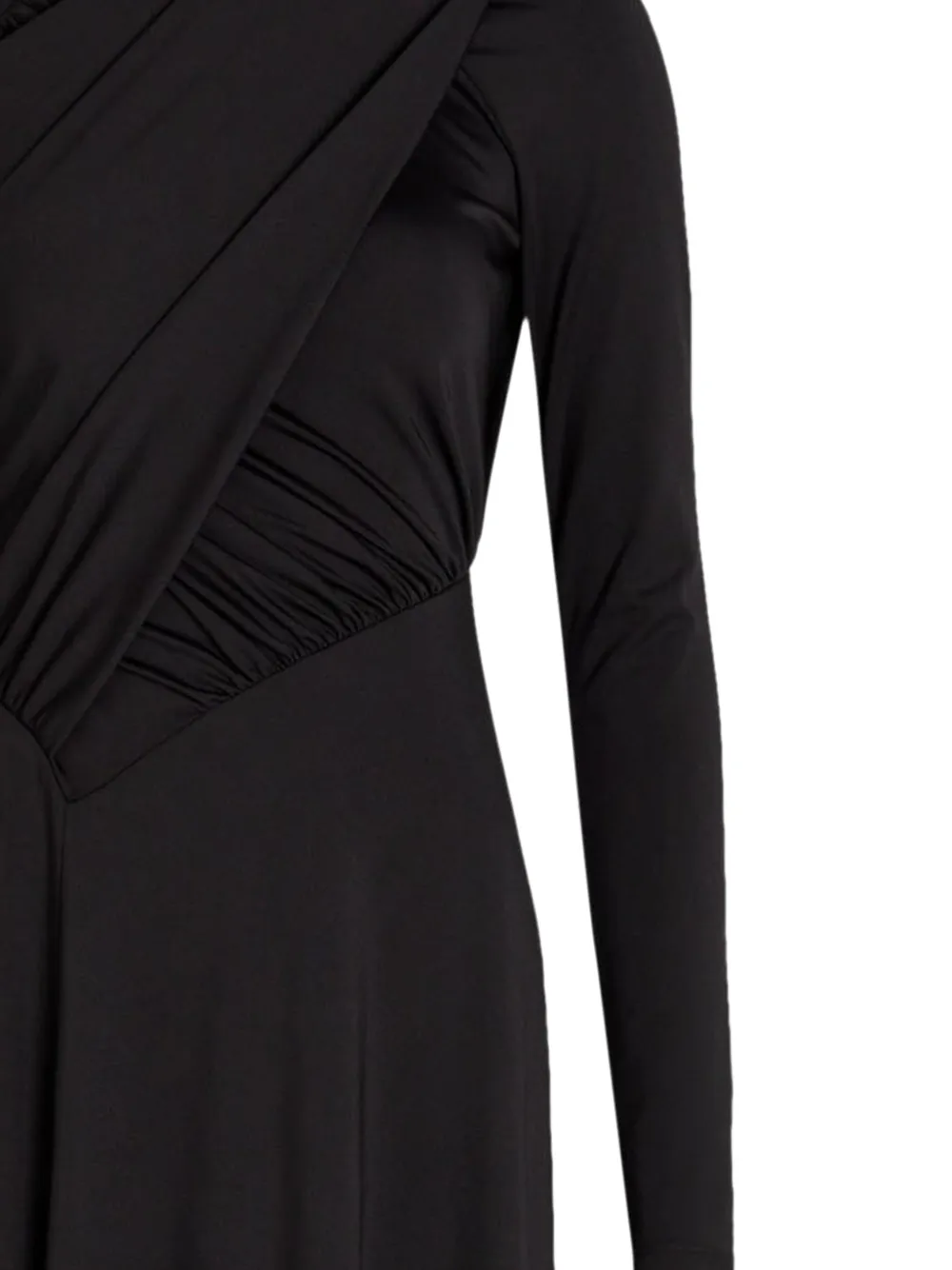 Victoria Beckham Asymmetrische jurk Zwart