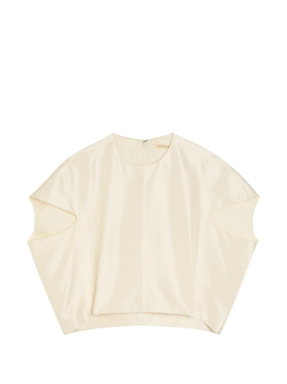 Heirlome cut-out panelled top - White