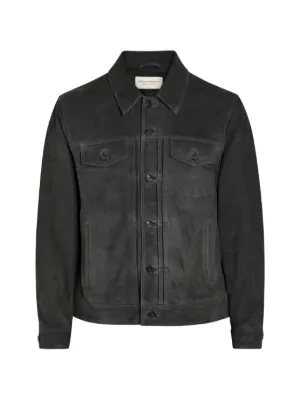 Ralph Lauren Purple Label Livingston Pocket Shirt Jacket | Black