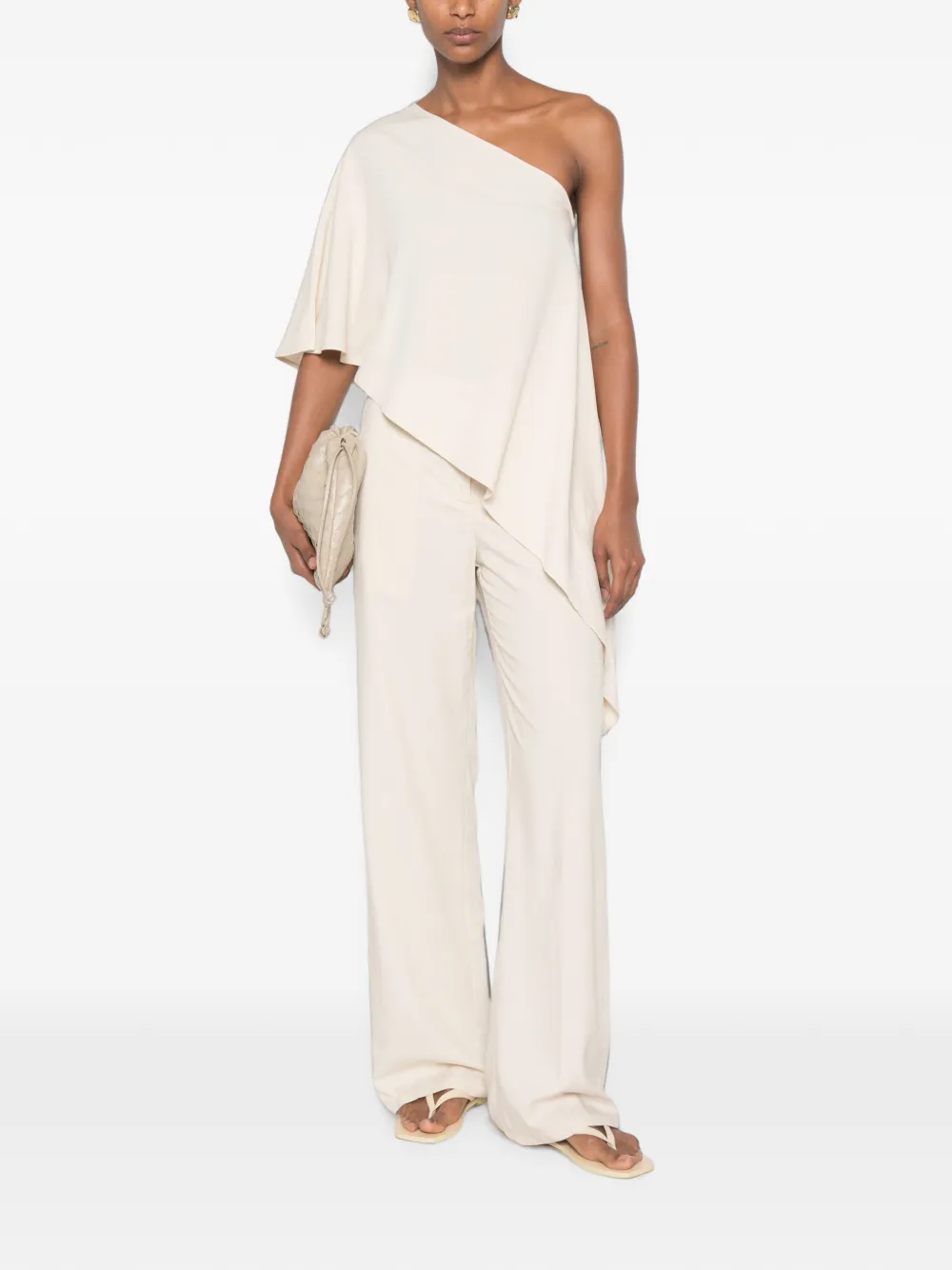 VICOLO wide-leg trousers - Toni neutri