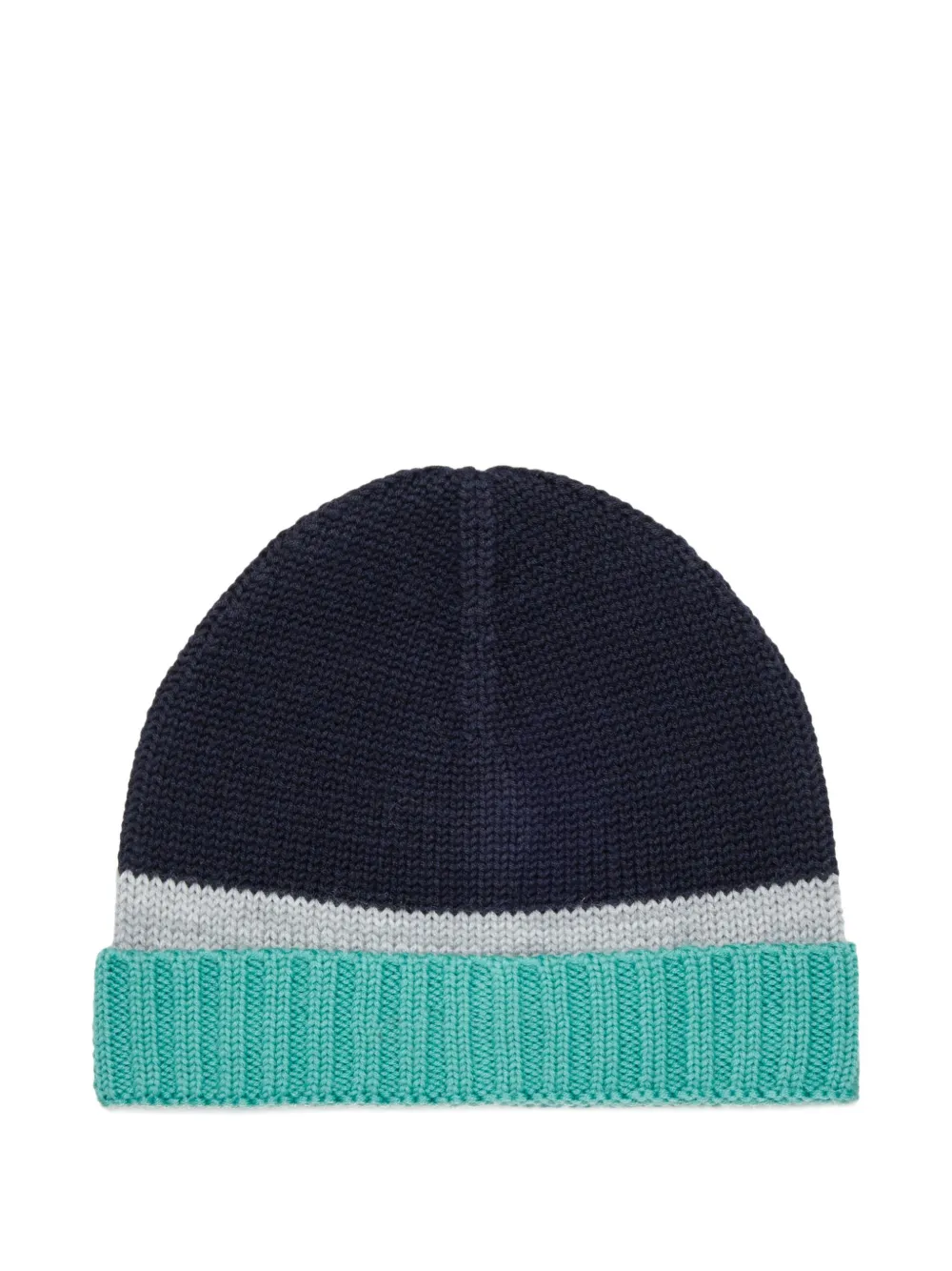Marni Kids Muts met geborduurd logo en colourblocking Blauw