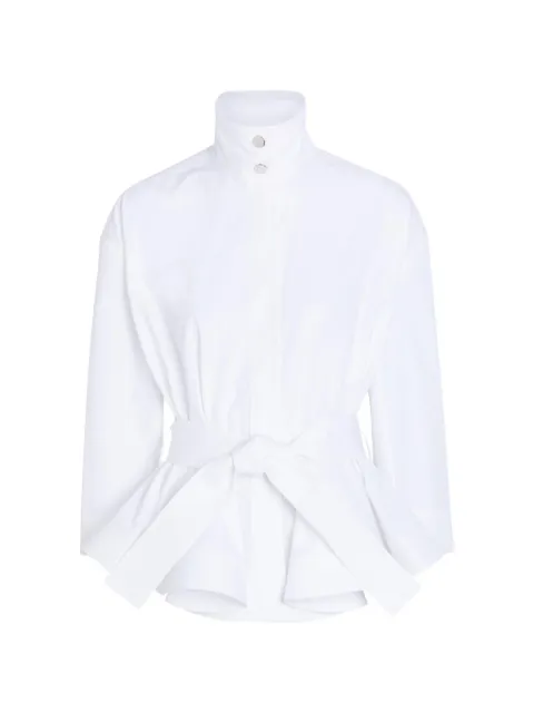 Jacquemus La Veste Cabana belted high-neck jacket