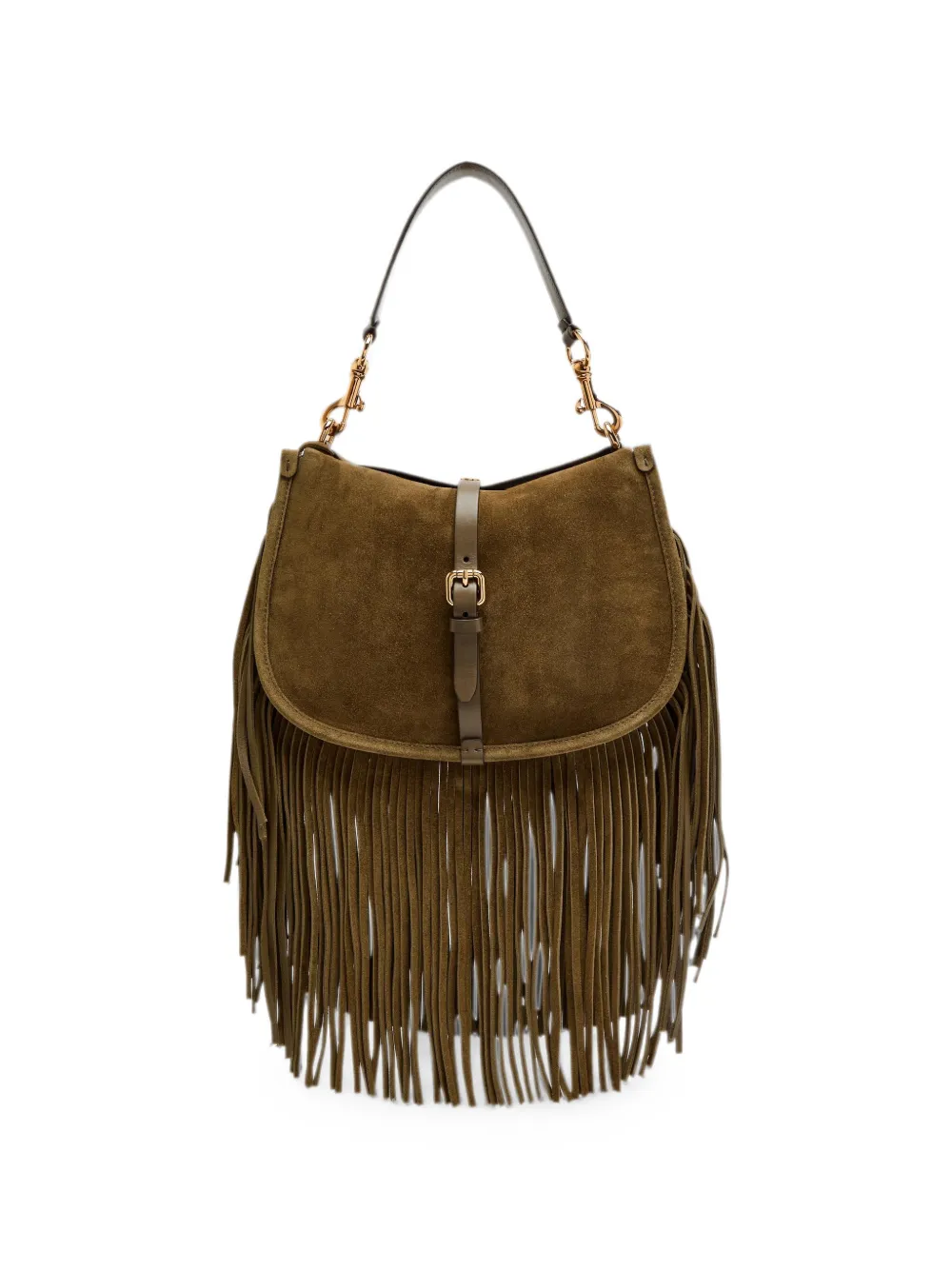  Etro Suede Shoulder Bag - Verde 