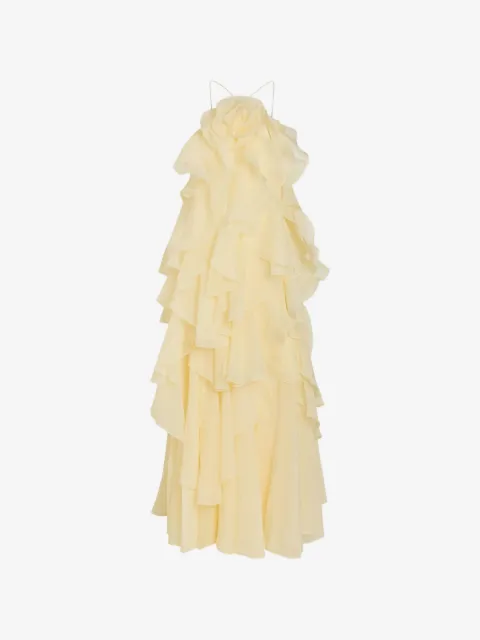 Aje Pandorea layered maxi dress