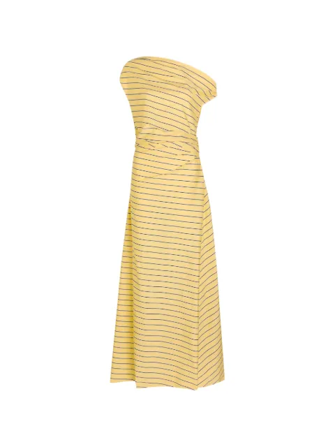 STAUD Phare striped maxi dress