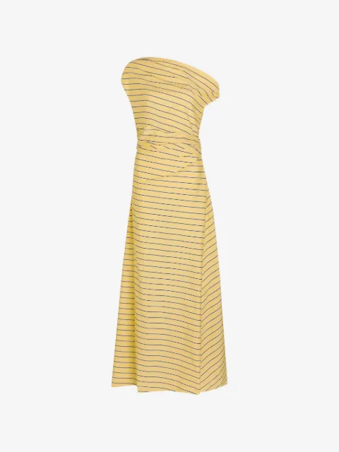 STAUD Phare striped maxi dress