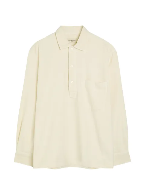 Officine Generale Jordy long-sleeve button-placket shirt
