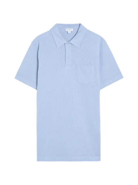 Sunspel chest-pocket polo shirt