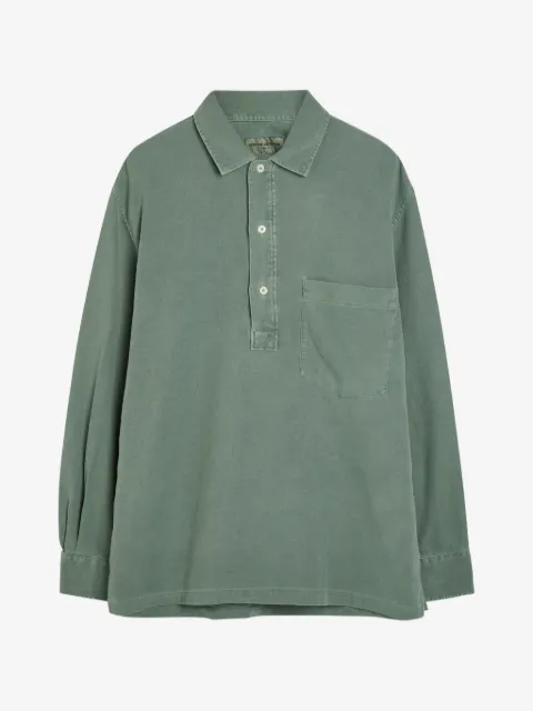 Officine Generale Jordy chest-pocket long-sleeved shirt