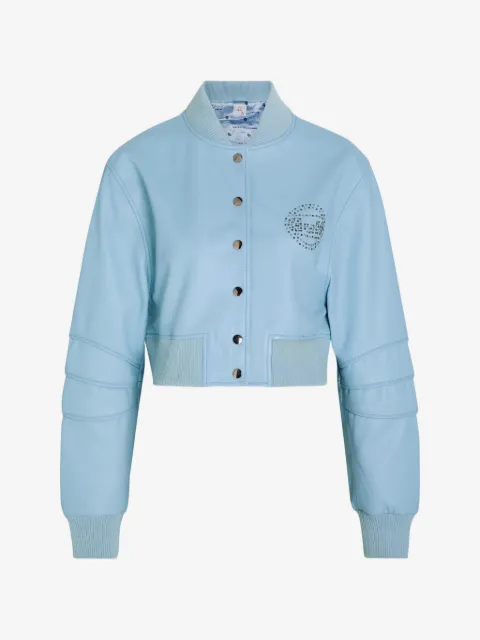 AN-Y1 Queen cropped bomber jacket