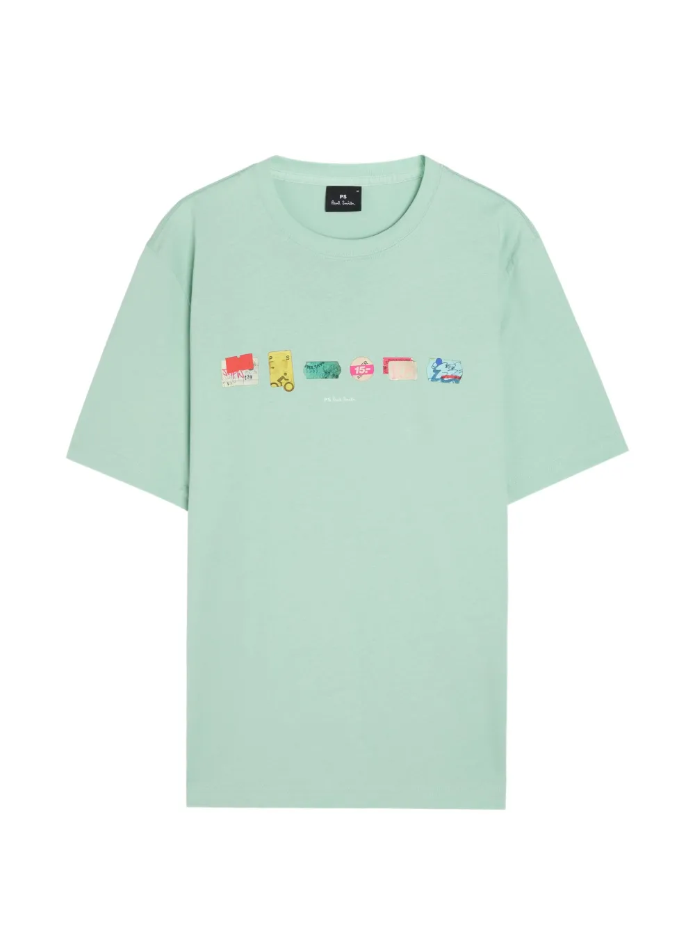 PS Paul Smith 그래픽 프린트 티셔츠 | 그린 | Image 1