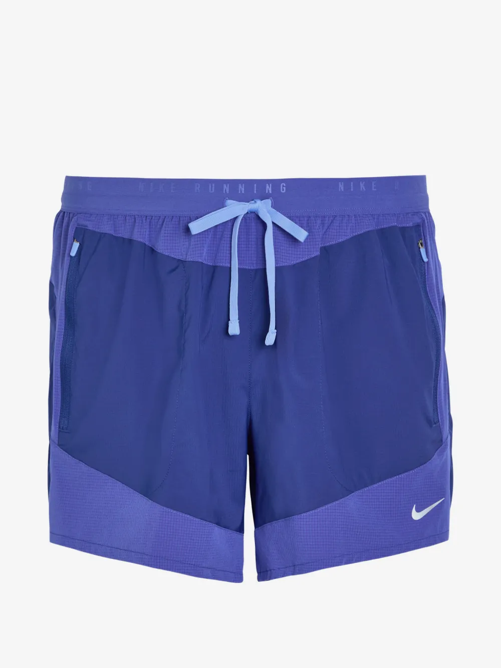 Nike  Stride Plus logo-print drawstring shorts | Blue | Image 1