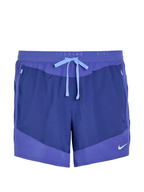 Nike  Stride Plus logo-print drawstring shorts