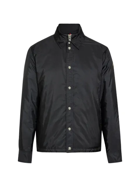 Moncler Meridelle logo-patch press-stud jacket