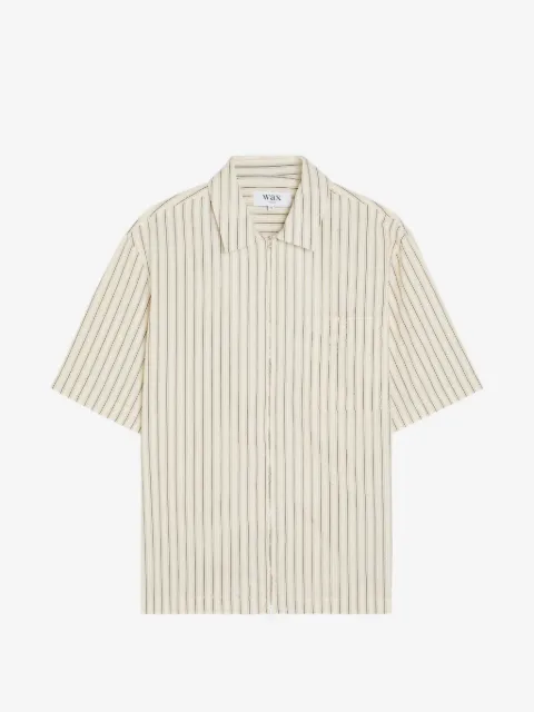 Wax London chemise zippée à rayures