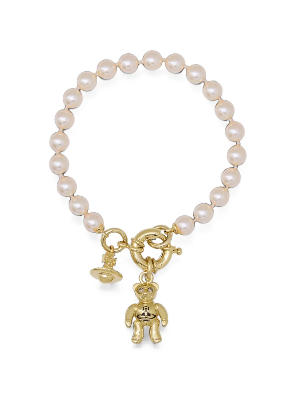 Vivienne Westwood Bracciale con ciondoli - Oro