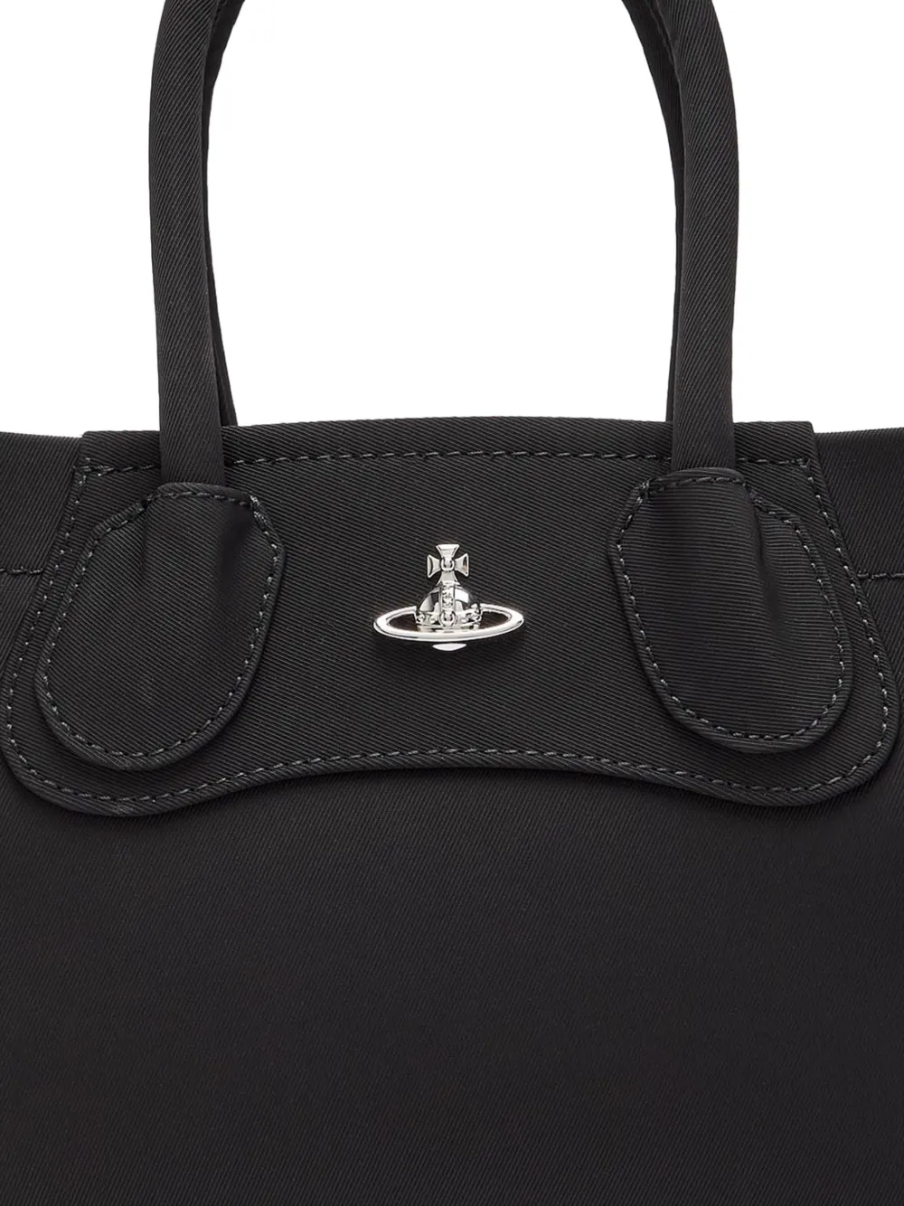 Vivienne Westwood Orb-plaque tote bag Zwart