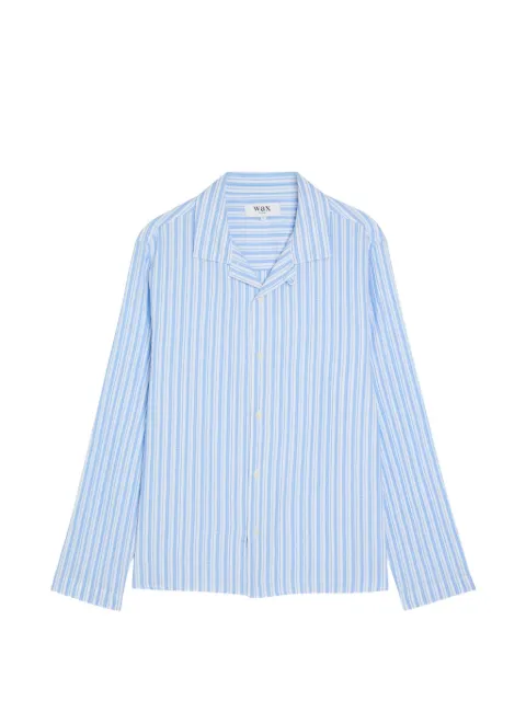 Wax London Corey striped shirt