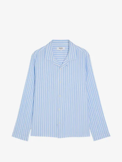 Wax London Corey striped shirt