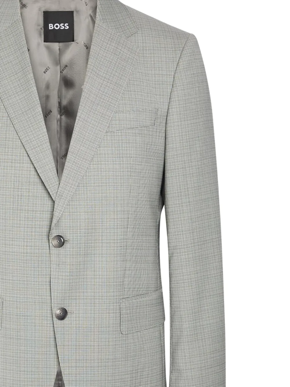  Boss Single-breasted Suit - Gris 