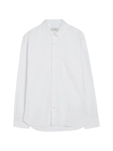 Officine Generale chemise à poche poitrine et col boutonné