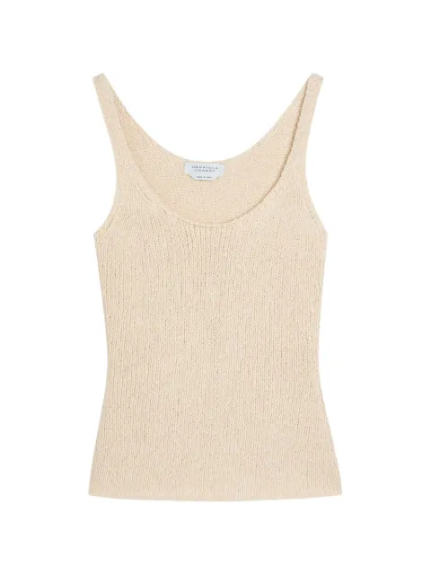 Gabriela Hearst Galena chunky-knit scoop-neck top