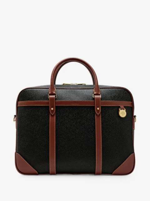 Mulberry grainy-leather briefcase
