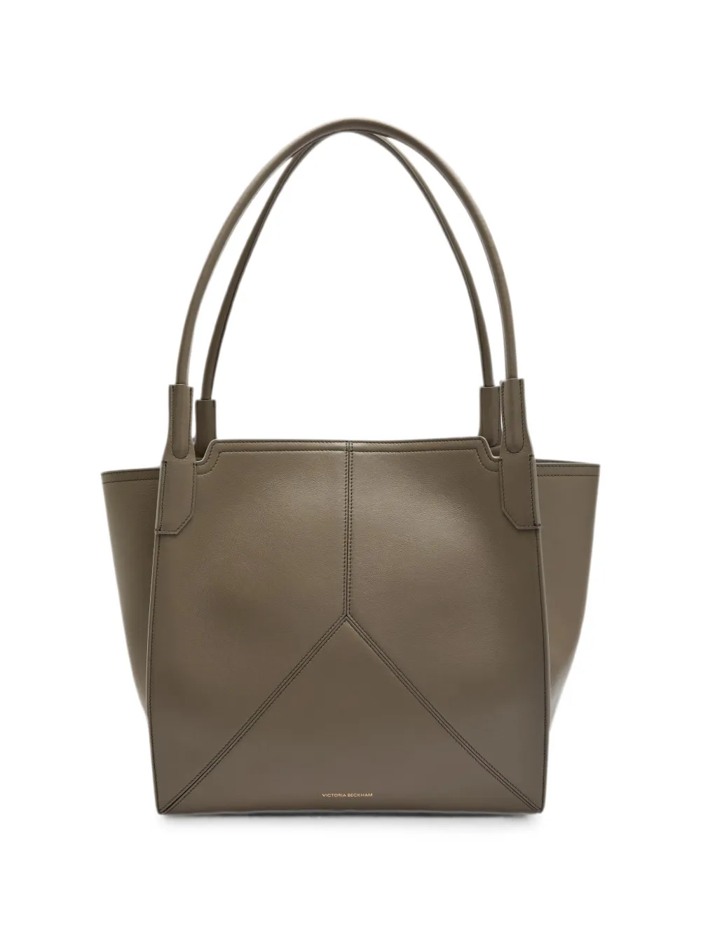 Victoria Beckham Victoria panelled leather tote bag - Green