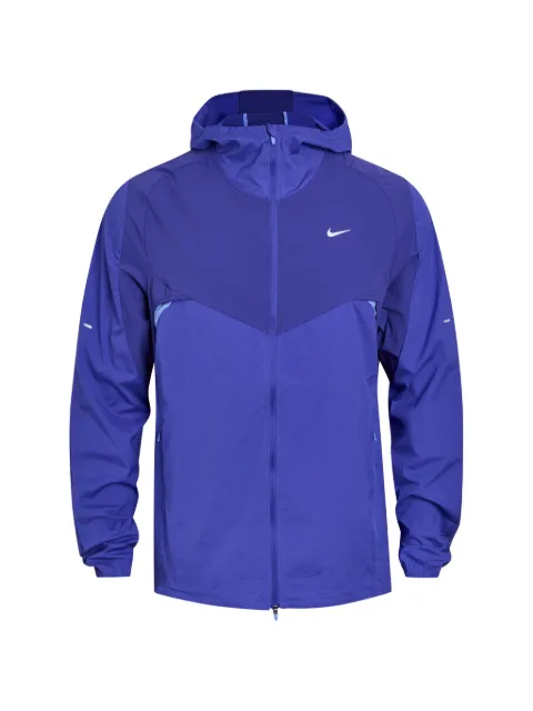 Nike logo-print hooded jacket