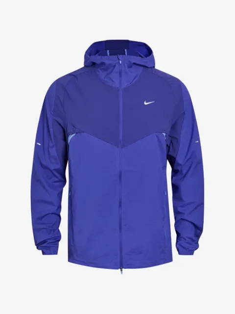 Nike logo-print hooded jacket