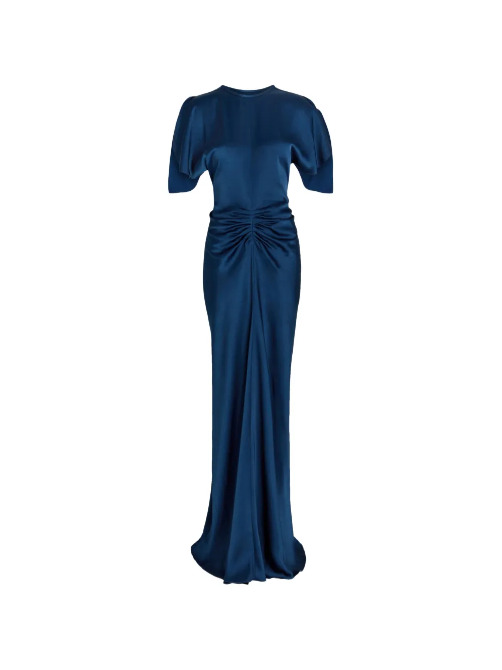 Victoria Beckham Isabella gathered maxi dress - Blu